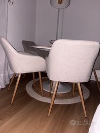 Tappeto rotondo naturale iuta 120 cm