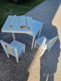 tavolini legno per bambini