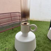 Lampada a olio per esterno