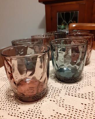 bicchieri colorati