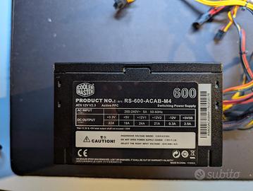 Alimentatore Cooler Master RS-600-ACAB-M4