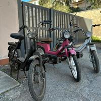 Motorini 1 ciao e 2 si Piaggio