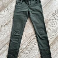 Pantalone skinny decorazioni