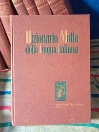 Dizionario vintage lingua italiana MOTTA, 2 volumi