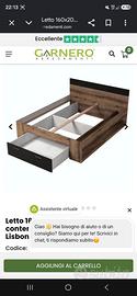 letto matrimoniale 160x200