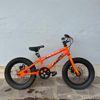 Bicicletta Fat Bike 16” con freni a disco xBambini