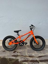 Bicicletta Fat Bike 16” con freni a disco xBambini