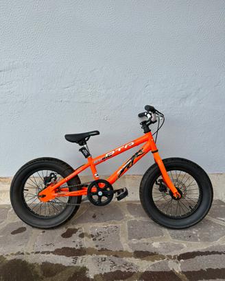 Bicicletta Fat Bike 16” con freni a disco xBambini