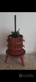 Torchio per uva idraulico 