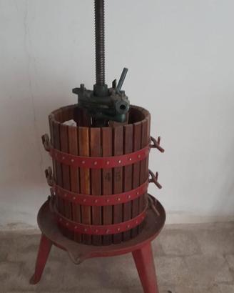 Torchio per uva idraulico 