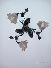 Plafoniera fiore 