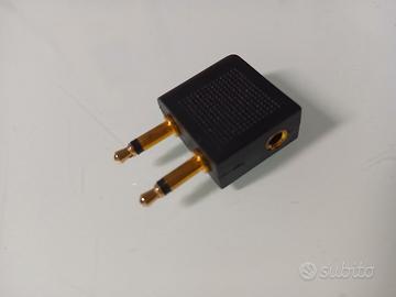 Adattatore Stereo Jack 3.5mm  2 Maschio 1 femmina 