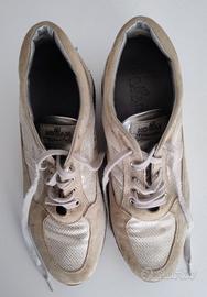 Scarpe Hogan donna beige/oro 39
