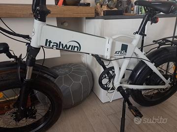 bicicletta ebike Pieghevole K2XL 20" 7V Italwin