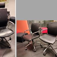 POLTRONE UFFICIO DIREZIONALE+OSPITI VIGANO 03pz