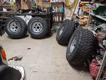 gomme per fuoristrada, attacco a 6 fori