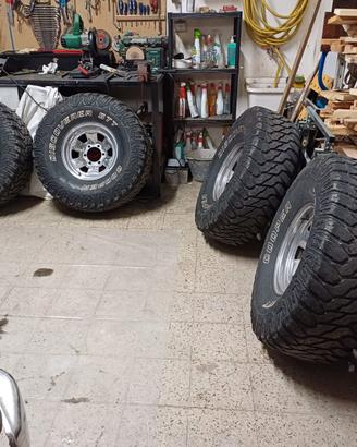 gomme per fuoristrada, attacco a 6 fori