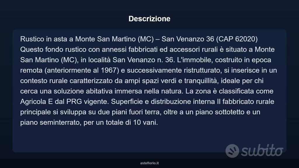 Immobile in asta di 46000 m² con più di 5 locali e - Vista 3