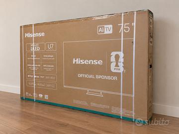 Hisense smart tv Mini led 75" pollici mini led