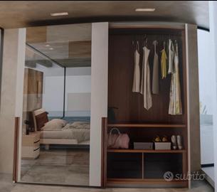 Armadio con 2 ante scorrevole