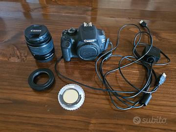 Canon 1200d modificata per astrofotografia 