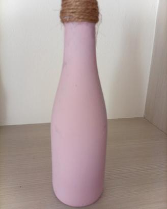 Bottiglia decorativa in vetro Shabby Chic 