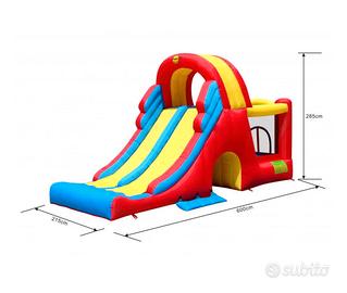 Mega scivolo gonfiabile
