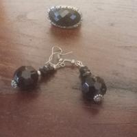 Parure anello-orecchini bijotteria