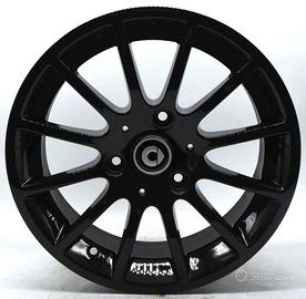 4 cerchi lega smart fortwo 451 r15 lt5077