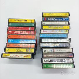 musicassette mina, battisti, sinatra due lotti