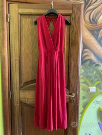 Tuta rossa larga, zuiki, taglia unica