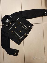 giacca crop Moschino kids 8 anni