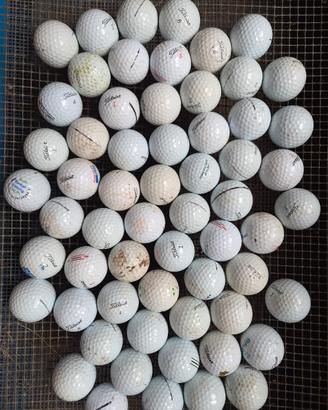 60 palline golf Titleist usate