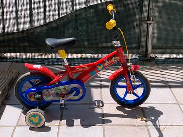 Bici bimbo disney