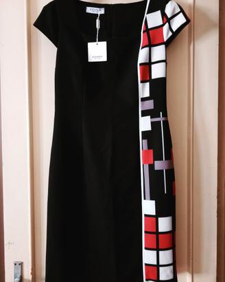 Tubino Nero della Edas e con lato bicolor taglia42