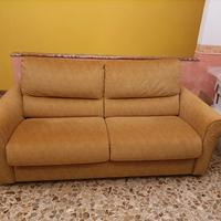 Divano letto Poltronesofà con pouf contenitore 