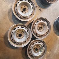 4 cerchi in ferro R14 seat ibiza 2013