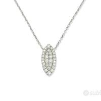 Collana Recarlo oro bianco e diamanti