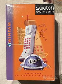 Telefono Swatch Twintam, colore Black Venus