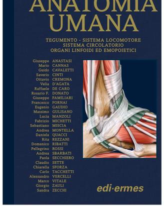 Trattato di Anatomia Umana Anastasi edi ermes 