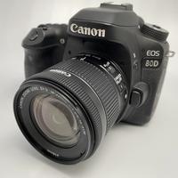Canon 80D + 18-55mm IS STM (Come Nuova) 1000scatti