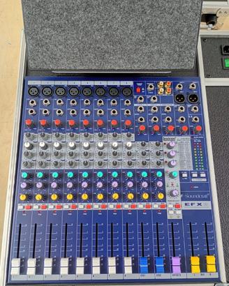 Mixer  Soundcraft- EFX8 - 8+2 stereo Nuovo.
