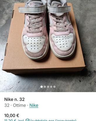 scarpe Nike 32 