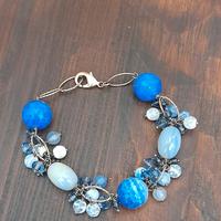 bracciale in vetro soffiato 