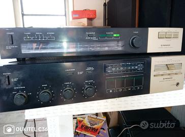 Amplificatore Pioneer SX-530 tuner TX-530