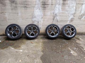 CERCHI DA 20 ALFA ROMEO STELVIO + PNEUMATICI MICHE