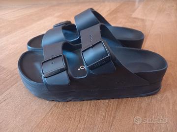 birkenstock papillon pelle nera