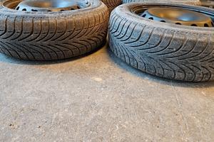 Cerchi fiat punto 4x100 Gomme Invernali bf goodric