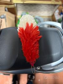 Pennacchio bianco e rosso GUS Fanfara e Banda Arma