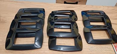 12 placchette elettriche MODO Master -  3 slot